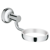 GROHE Essentials Authentic Wandhouder - voor zeepdispenser/zeepchaal/glas - chroom SW74552