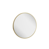 Crosswater Infinity Spiegel rond - 60cm - geborsteld messing (goud) SW1026410