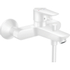 Hansgrohe Talis E badkraan met omstel met koppelingen mat wit SW358790