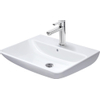 Duravit ME by Starck wastafel 65x49cm met 1 kraangat met overloop met wondergliss wit SW84152