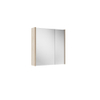 Adema Prime Spiegelkast - 60x63x16cm - inclusief zijpanelen - beech (hout) SW910741