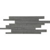 Saime Kaleido Tegelstroken voor wand 30x60cm 9mm porcellanato Grigio SW363697