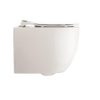 Crosswater Glide II Wandtoilet - 37x46x32.5cm - spoelrandloos - zonder zitting - wit mat SW765679