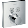 Hansgrohe ShowerSelect afbouwdeel voor inbouwkraan thermostatisch met omstel chroom 0452221