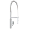 GROHE K7 Keukenkraan - hoog - 2 straalsoorten - met profesionele handdouche - chroom 0437604