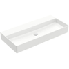 Villeroy & Boch Memento 2.0 wastafel onderzijde geslepen 100x47cm zonder overloop zonder kraangat wit SW358454