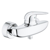 GROHE Eurostyle New douchekraan zonder omstel met koppelingen met gesloten greep chroom SW60374