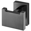 Haceka Edge Handdoekhaak - dubbel - grafiet gunmetal SW654126
