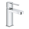 GROHE Plus waterbesparende wastafelkraan S-size met gladdy body en push open waste chroom SW296770