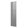 Plieger Cavallino Retto EL elektrische radiator - Nexus zonder thermostaat - 180x45cm - 1000 watt - zilver metallic SW796733