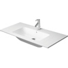 Duravit ME by Starck meubelwastafel 103x49cm met 1 kraangat met overloop met wondergliss wit 0300959