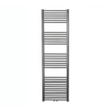 Sanicare design radiator midden aansluiting recht 160 x 45 cm. Gun metal SW1000685