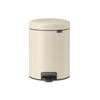 Brabantia NewIcon Pedaalemmer - 5 liter - kunststof binnenemmer - soft beige SW767527