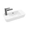 Villeroy & Boch O.novo fontein 50x25cm m.1 kraangat zonder overloop wit SW448493