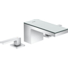 Hansgrohe AXOR MyEdition wastafelkraan 70 met spiegelglas met push open garnituur voorsprong 15.1cm chroom SW241677