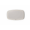 INK SP31 spiegel - 160x4x80cm contour in stalen kader incl dir LED - verwarming - color changing - dimbaar en schakelaar - geborsteld metal black SW955829