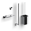 Clou Fold toilet accessoireset chroom SW809557