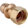 Geberit Push Fit Verdeleraansluiting met wartel messing 1 bidr 7950180