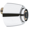 GROHE S koppeling met rozet afsluitbaar per stuk 1/2 x3/4 verstelbaarheid 125mm chroom 0432523