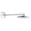 GROHE Rainshower Mono 360 Hoofddouche - 36.1x22cm - 1 straalsoort - wandarm 45cm - chroom SW97595