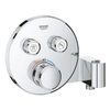 Grohe SmartControl Inbouwthermostaat - 3 knoppen - handdouchehouder - rond - chroom SW104918