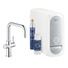 GROHE blue home Keukenkraan - u uitloop - met WiFi - bluetooth - Chilled & Sparkling - chroom SW228369