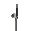 Hotbath Cobber M440 staafhanddouche met wandsteun en uitlaat en doucheslang 150cm nikkel geborsteld SW74192