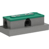 Hansgrohe uBox Universal inbouwlichaam voor rechte afvoeren standaard installatie SW791703