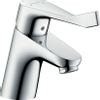 Hansgrohe Focus Care wastafelkraan met ComfortZone 70 met verlengde greep 12.1cm EcoSmart met waste chroom 0605622