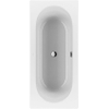 Villeroy & boch Loop duobad - 180x80cm - rechthoek/binnenbad ovaal - acryl Wit Alpin glans 0948475