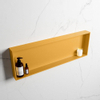 Mondiaz Easy nis 29.5x89.5x8cm - inbouw/opbouw - 1 open vak - Solid surface - Ocher SW643705