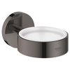 GROHE Essentials Wandhouder - voor zeepdispenser/glas - hard graphite SW98928