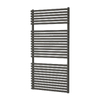 Plieger Florian Nxt M designradiator enkel horizontaal met middenaansluiting 1216x600mm 750W mat zwart SW224507