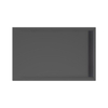 Xenz easy tray douchevloer 140x90x5cm rechthoek acryl ebony SW379243