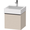 Duravit D-Neo wastafelonderkast 48.4x44x44.2cm 1 lade Taupe Mat SW641455