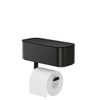 Tiger 2-Store Toiletrolhouder met opbergbakje Zwart SW916679