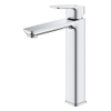 Grohe Cubeo Wastafelmengkraan - XL-size - uitloop 16.1cm - opbouw - voor opzetwastafel - chroom SW1185547