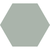 SAMPLE Cifre Cerámica Hexagon Timeless Vloer- en Wandtegel Jade Mat Vintage Mat Groen SW736056
