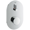 Grohe Eurosmart Cosmopolitan T Douchekraan Inbouw - 2 knoppen - zelfsluitend - looptijd 15 sec. - chroom 0434430