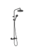 Hansgrohe Vernis Blend showerpipe met thermostaat mat zwart SW647134