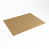 Mondiaz TOP 46 Topblad - 40x46x0.9cm - geschikt voor afdekplaat - Solid surface - Oro SW1018046