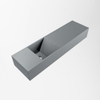 Mondiaz TYNE Fontein - 80x23x12cm - wasbak Links - zonder kraangaten - solid surface - Plata SW1026155