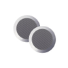 Aquasound Twist twist speakerset - spatwaterdicht - 45 watt - kleur mat chroom (afm. 135 x 43 mm) - SW479409