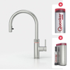 Quooker NL Flex kokendwaterkraan opbouw uitloop draaibaar met uittrekbare uitloop met Combi reservoir & Cube reservoir RVS SW299731