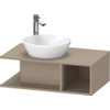 Duravit D-Neo wastafelonderkast 80x26x48cm Linnen Mat SW641126