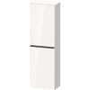 Duravit D-Neo halfhoge kast 40x24x132cm Linksdraaiend wit Hoogglans SW640410