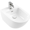 Villeroy & Boch Subway 3.0 wandbidet m. kraangat m. overloop 37.5x56x27cm ceramic+ wit alpin SW702072