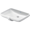Duravit No.1 inbouwwastafel 55x40x16cm inbouw Hoogglans Wit SW723716