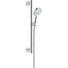 Hansgrohe Raindance select s 120 glijstangset ecosmart comfort 65cm chroom wit SW66589