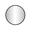 Best Design Goslar Nero ronde spiegel Ø 100 cm SW280000